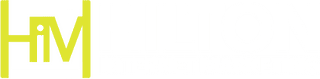 HIM LOGO white